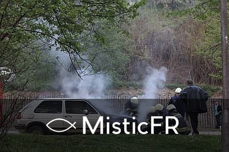 Rêver d'une voiture en feu